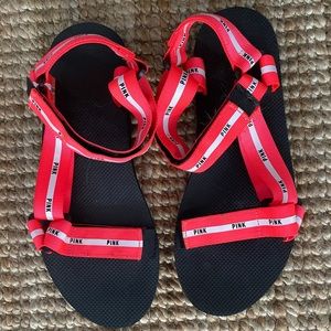 Pink! Victoria secret sandals